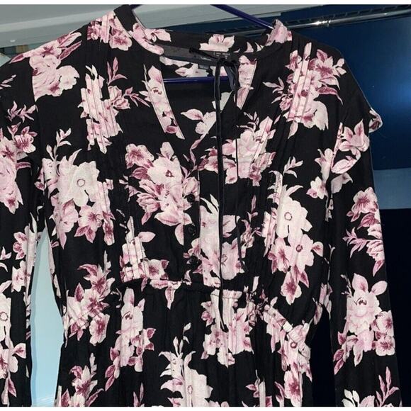 Volcom Women’s Black Heart Stoned Dress Size S Mini Dress EUC Rocker Style - Picture 2 of 6